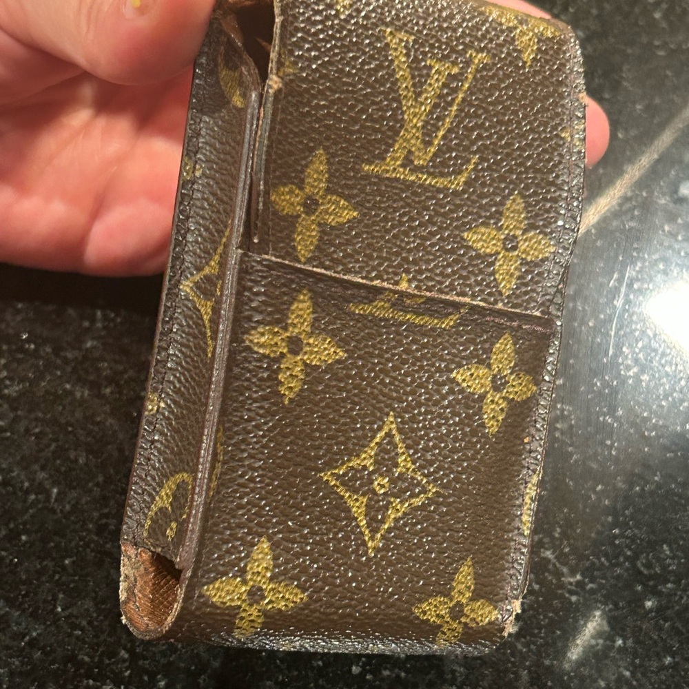 Louis Vuitton Monogram Brown cigarettes case